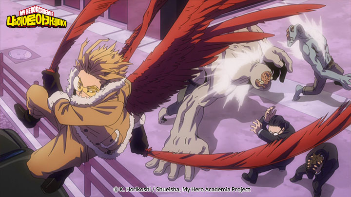 [(더빙) 나의 히어로 아카데미아 4기 이번주 예고] 엔데버는 갑자기 나타난 하이엔드와 맞서 싸운다. 엔데버는 뛰어난 재생능력과 사고력을 가진...