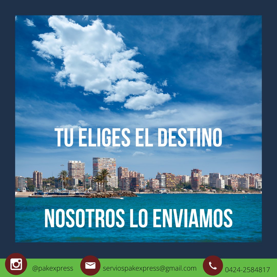 Pakexpress's tweet photo. Enviamos documentos, paquetería a cualquier parte del mundo.
.

Con nosotros es muy fácil y seguro.
.

Contáctanos por email serviciospakexpress@gmail.com
.

#envíosinternacionales
#envíos 
#paqueteria #logística
#mensajería #dhl
#dhlexpress
#pakexpress
#enviospakexpress https://t.co/tUkiXwHJ8x