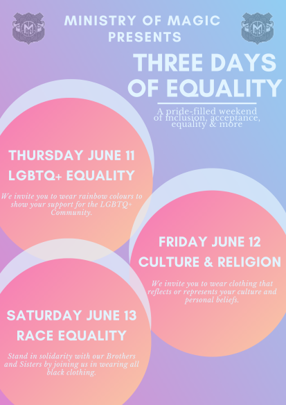 mom_habbo's tweet photo. Through this difficult time and always, we need to stand in solidarity with everyone. MoM will be hosting Three Days of Equality beginning on June 11th.
#Brco https://t.co/mEqnhzlU1w