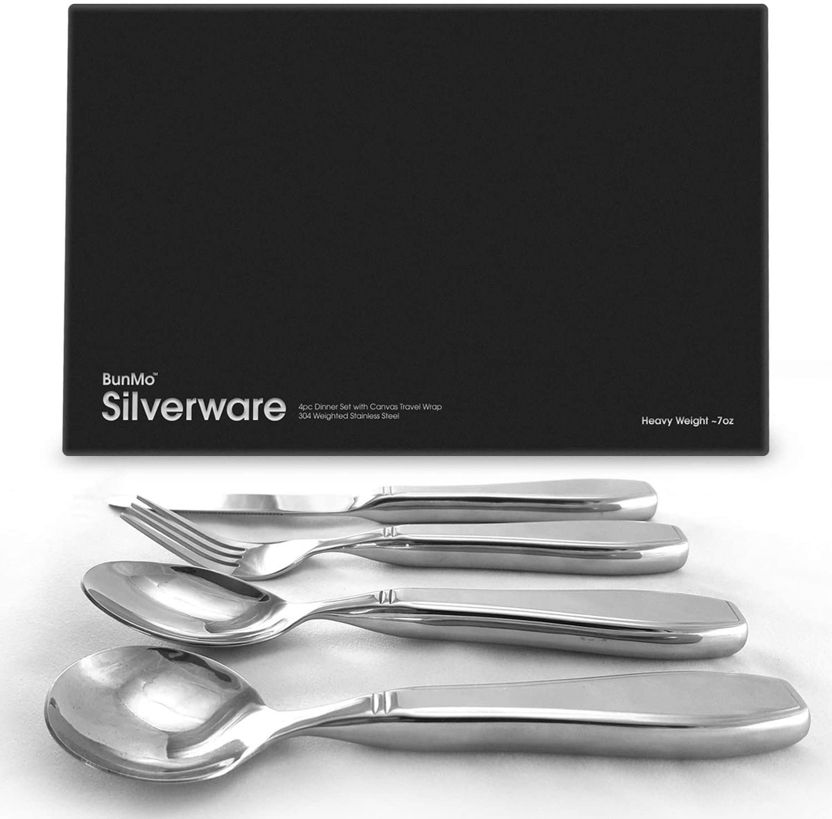 BUNMO Heavy Weight Silverware Set of Knife, Fork, 2 Spoons and Travel Bag
🛒GET IT NOW! -> amz.run/3HlR
.
.
.
#adaptiveutensils #Elderly #Tremors #Parkinsons