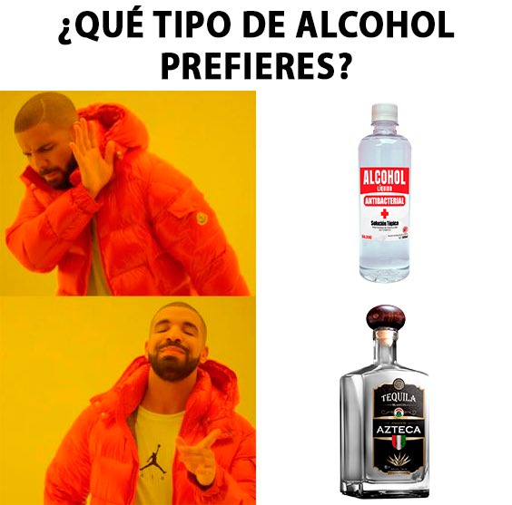 JimadorAzteca's tweet photo. ¿Qué tipo de alcohol prefieres en esta #cuarentena? https://t.co/i3kxN8nVpU
