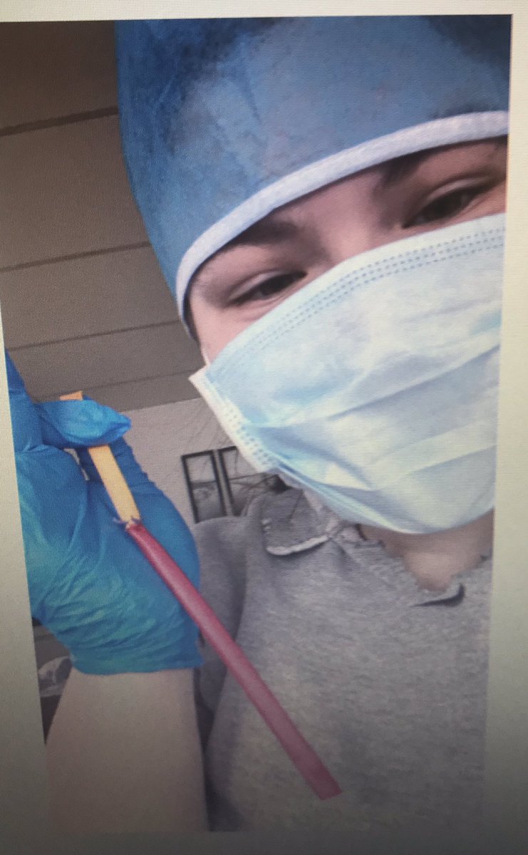 McGormleyBioMed's tweet photo. results are in! TOP SURGEON = Calie Sower. It narrowed down to 2 (grace riley and calie) but Calie’s expert suturing technique survived both low &amp; high pressure (no leaks,clean knots) Video posted in Canvas. I think she has a future in medicine!  @madhsprincipal @Trojans_Madison https://t.co/sa5PfpLHUb