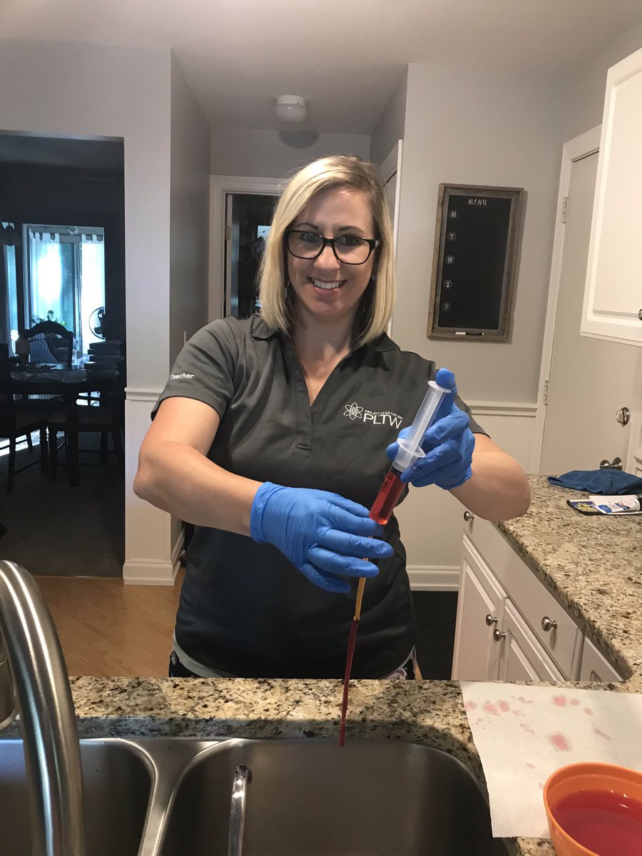 McGormleyBioMed's tweet photo. results are in! TOP SURGEON = Calie Sower. It narrowed down to 2 (grace riley and calie) but Calie’s expert suturing technique survived both low &amp; high pressure (no leaks,clean knots) Video posted in Canvas. I think she has a future in medicine!  @madhsprincipal @Trojans_Madison https://t.co/sa5PfpLHUb