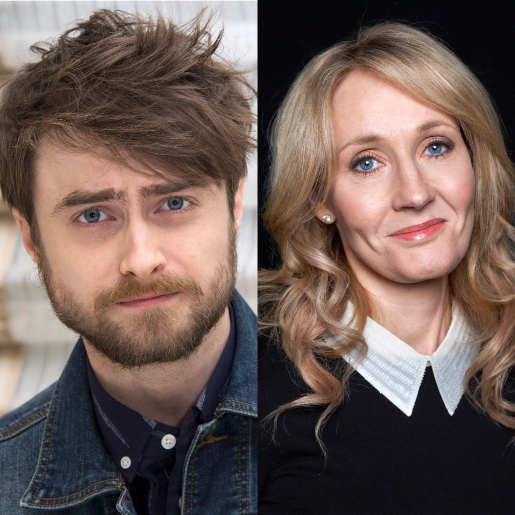 PopCrave's tweet photo. #HarryPotter actor Daniel Radcliffe speaks in support of transgender women for the @TrevorProject in response to J.K. Rowlings controversial comments this week: 

“Transgender women are women. Any statement to the contrary erases the identity and dignity of transgender people.” https://t.co/3DLUOn6WNn