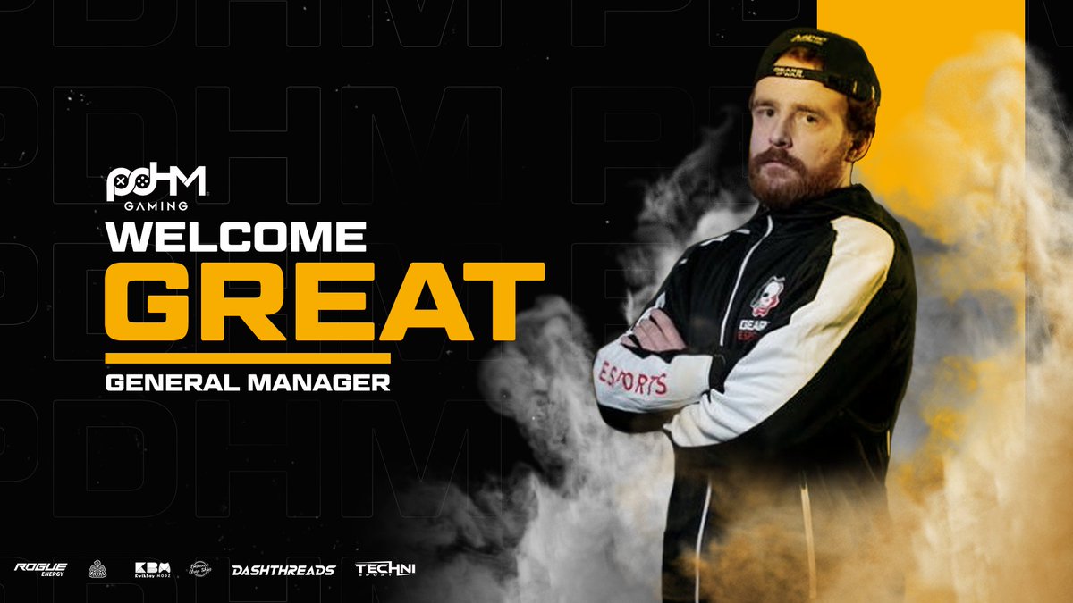 PDHM_Gaming's tweet image. We at PDHM are proud to welcome our @EsportsGears
 coach, @MLGGreaT as our General Manager! We could not be more excited to bring him on board &amp;amp; for the future growth with his addition to our Management team! 

Please join us in welcoming Alex to our organization🔥

#GearsFam