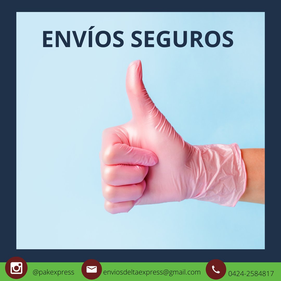 Pakexpress's tweet photo. Envíos SEGUROS
.

Contáctanos por email serviciospakexpress@gmail.com
.

#envíosinternacionales
#envíos 
#paqueteria #logística
#encomiendas
#courrierinternational
#puertapuerta #dhl
#dhlexpress
#pakexpress
#enviospakexpress https://t.co/kppyRWRVlc