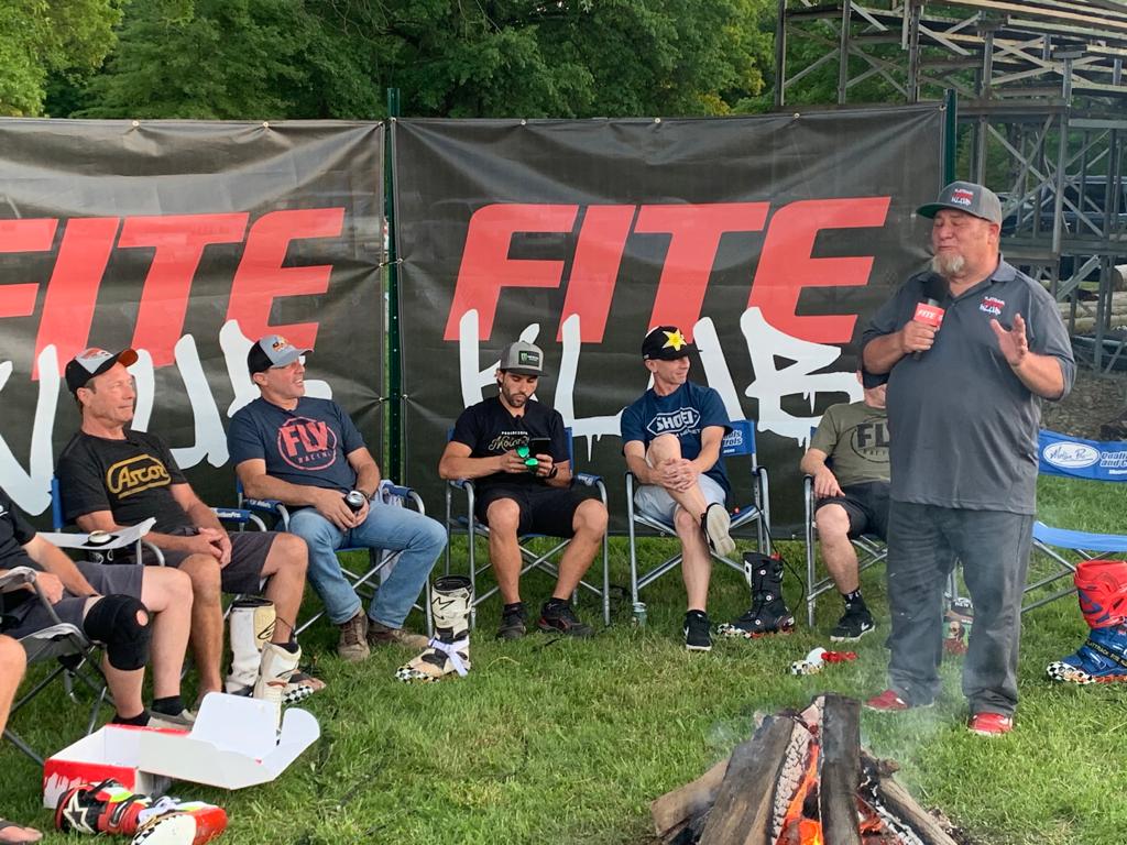 Triller_TV's tweet photo. Some of the exciting sights of #FlatTrackFITEKlub #RiderRoundTable.
Now the talking is done. It's time to race!
TOMORROW! 8 of the best #FlatTrack riders will race for the championship and most importantly, a good cause.
See it LIVE on #FITE
8:30pm ET
https://t.co/vw8IlspGz2 https://t.co/6MKU5eqJUE