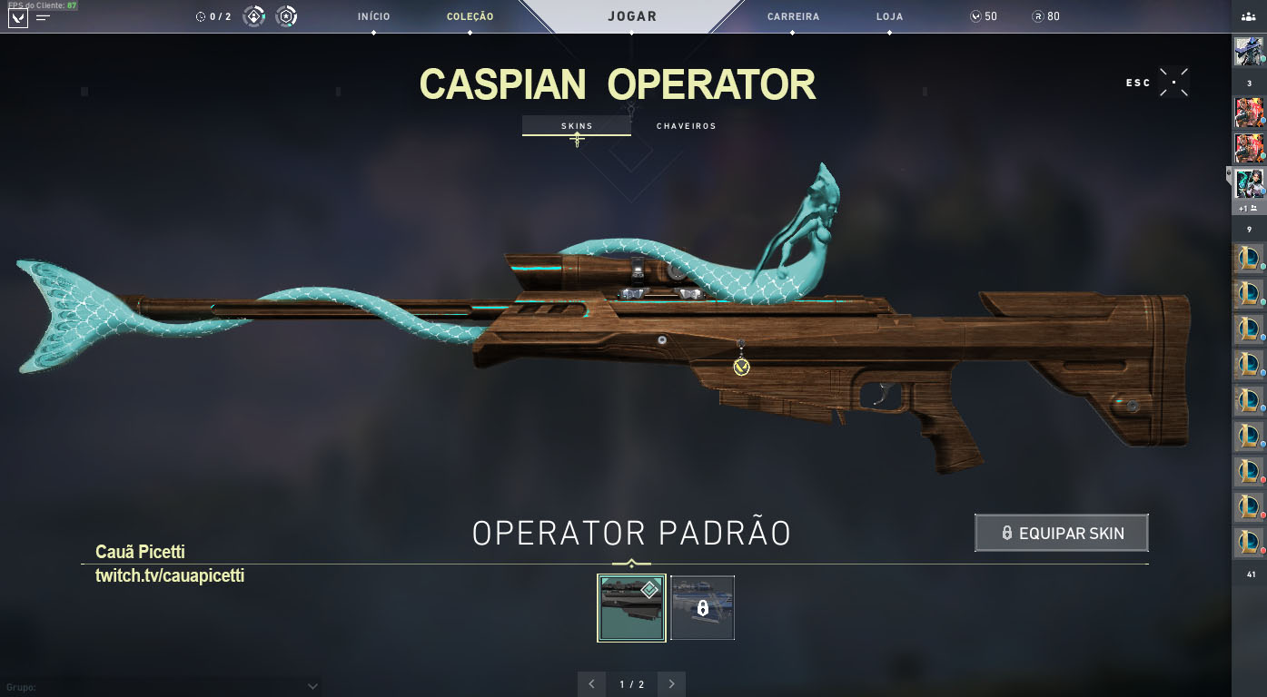 C u pic tti on twitter caspian operator fanart skin playvalorant