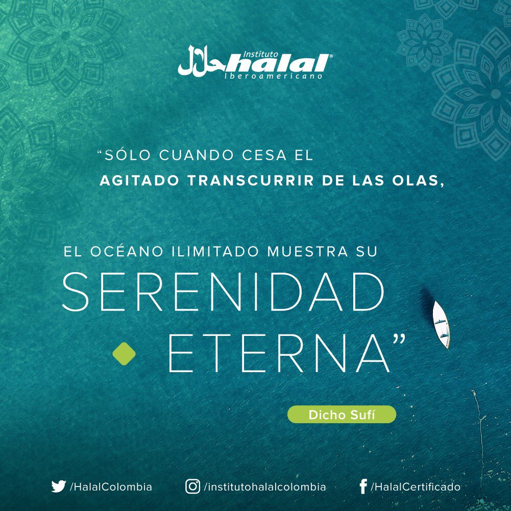 HalalColombia's tweet photo. La #FraseDelDía para comenzar esta semana... https://t.co/WNvDhowCeP