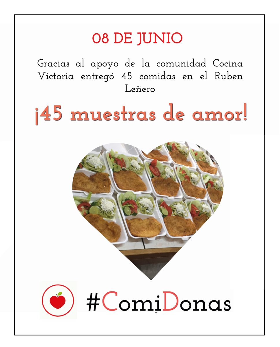 comidonas's tweet image. Cada contribución tuya se transforma en un deliciosa y nutritiva comida completa para los #HeroesDeLaSalud 

$50 = 1 #ComiDona

Se la están rifando por todos, ¿te rifas por ellos?