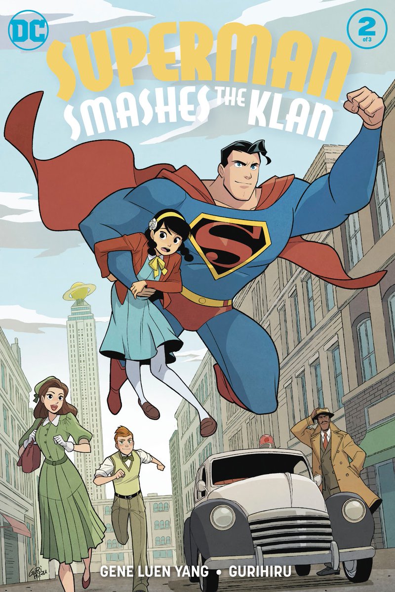 JemalBaraka's tweet photo. "A Smashing Success"

Superman Smashes The Klan: Book 2
• Gene Luen Yang (Writer) • Gurihiru (Pencils-Cover) 

Review ✍️
https://t.co/0lZ7tSb9at

#Superman #DCcomics 
#comics #comicbooks https://t.co/JKbK087YDS