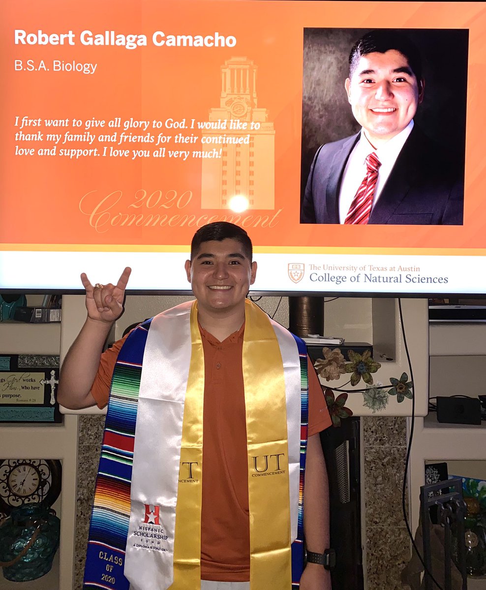 Extremely thankful and blessed for my four years on the forty acres, although this is a bittersweet moment, I am forever thankful for the love and support I received throughout my journey. Officially a Texas Ex and now on to the next, HOOK’EM Forever! 🤘🏼🧡 #utgrad20 #HookEm https://t.co/PoN99meFd6