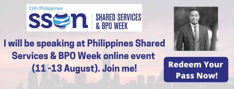 We are honoured to have Carlo Mata, Managing Director  Philippines Operations, White &amp; Case Global Operations Center (Manila) LLP speaking at the Philippines Shared Services &amp; BPO Week online event . Do catch him there! Register your free pass here. ow.ly/uoUg30qMa2G
