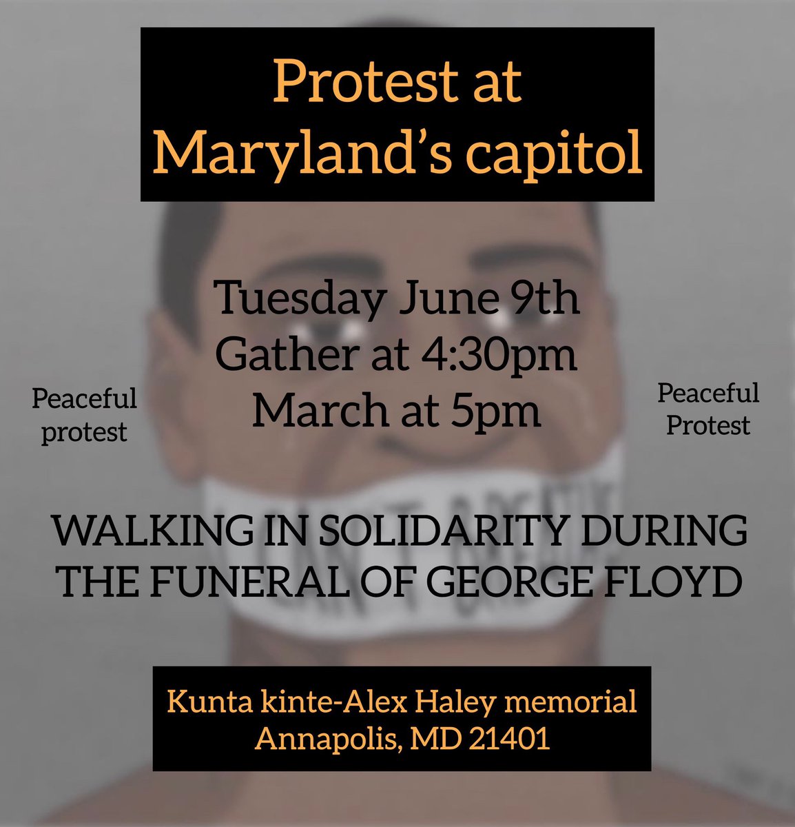dcteensaction's tweet photo. June 9th protests in #DC, #MD &amp; #NoVA (tweet 1/2)
4pm in Alexandria, VA
4:30pm in Annapolis, MD
5pm in Arlington, VA
#justiceforgeorgefloyd #justiceforahmaud #justiceforbreonnataylor #blmdc #dmv #blmdmv #blmnova #blmmd #pgcounty #baltimore #baltimorecounty https://t.co/K2yRkxVxJd