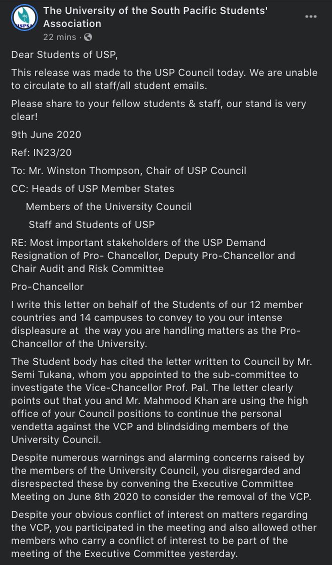 angry_kpra's tweet photo. Statement from @USPSA2 Federal Association. Please RT as they have been blocked from emailing the student mailing list. #USPsaga #StandWithPal

https://t.co/ByWNEyjDd1 https://t.co/CsjtrSb8C9