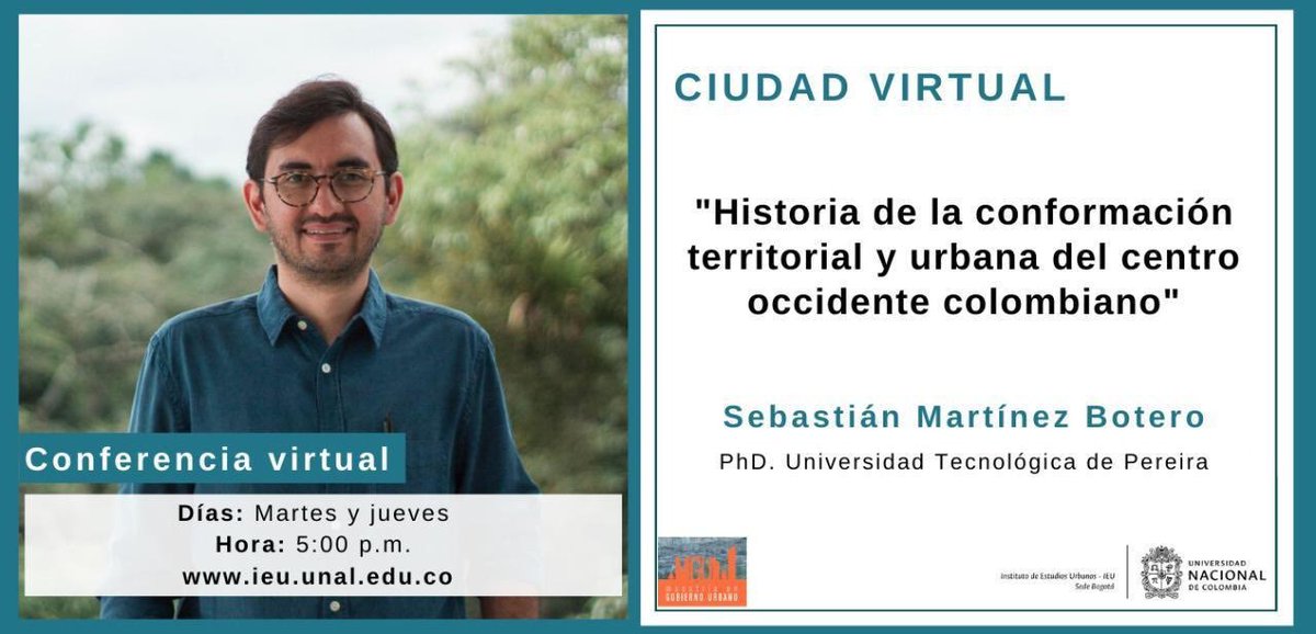 smartbotero's tweet photo. Mañana estaré en línea en @IEU_UN hablando de historia del #EjeCafetero y de #HistoriaUrbana, haré una síntesis de lo que llevo enseñando y estudiando desde que empecé a trabajar en la @udecaldas y la @UTPereira en 2011. Espero que me puedan acompañar https://t.co/fGAi2PGi8D https://t.co/HPU7HNdZUz