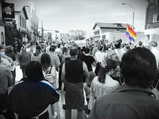 MilwaukeeMae's tweet photo. Grateful to hear other marches continuing the message today, and proud to participate in ones throughout the weekend. A few snapshots of Saturday's BLM march and Sunday's BLM and Pride march. All lives don't matter until black lives matter. #blacklivesmatter #NoJusticeNoPeace https://t.co/08TKiQ2BK2