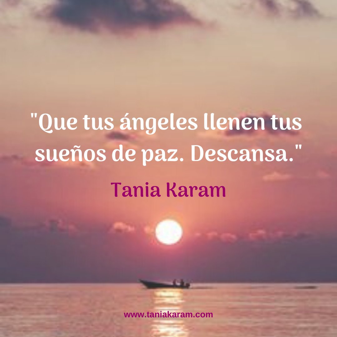 taniakaram's tweet photo. Que sueñes lindo, descansa. Mañana será un nuevo día lleno de oportunidades. ¡Muack! 
#taniakaram #angeles https://t.co/WzZSRyCoAc