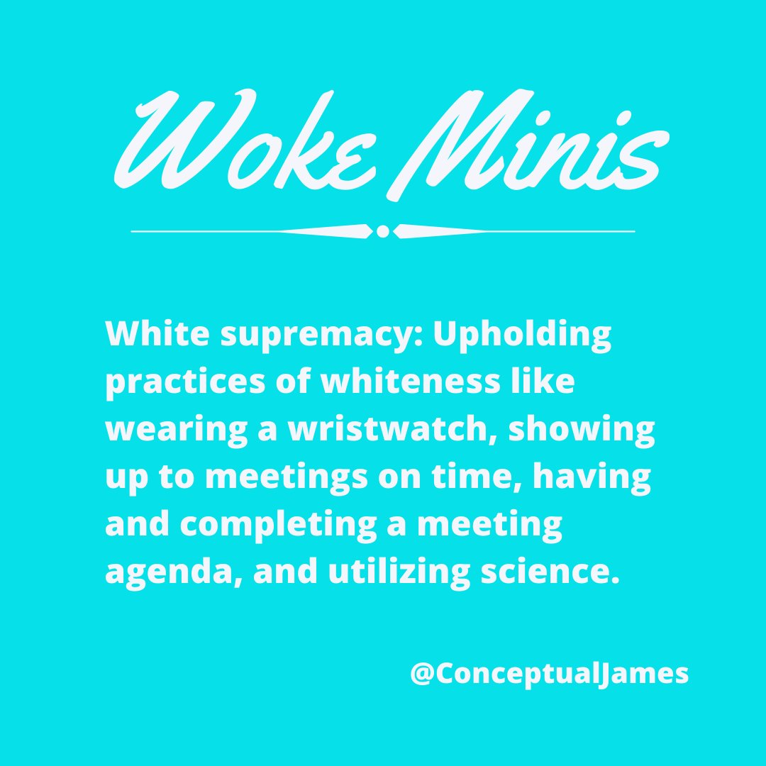  #WokeMinis  #WhiteSupremacy