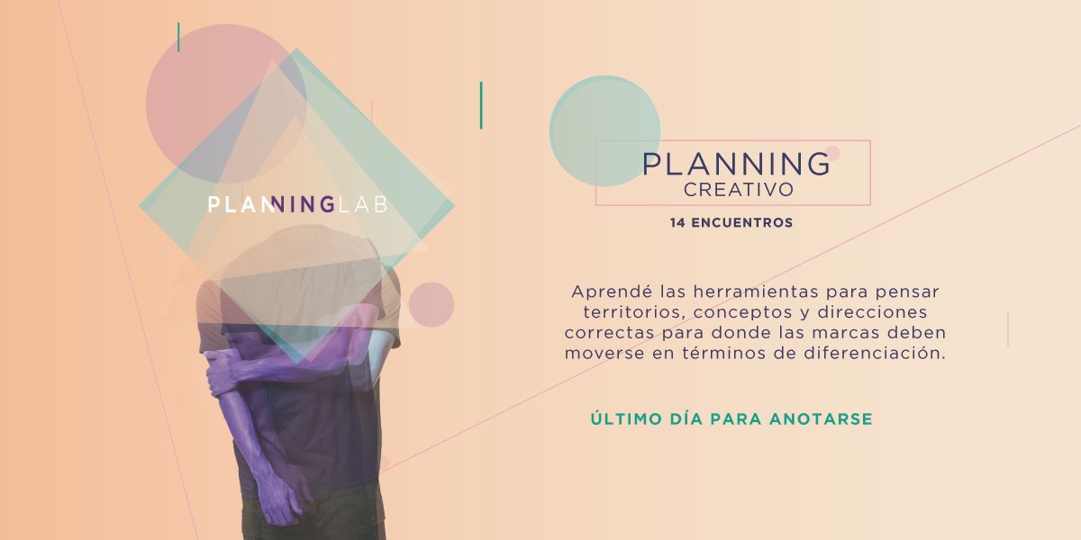 No existe #creatividad sin estrategia y no existen marcas sin #estrategia. Te invitamos a este módulo de #Planning #Creativo que empieza el miércoles 10 a las 18:30hs en nuestra plataforma online. Información e inscripciones a infoseminarios@escueladecreativos.com.ar #LaEscuelita