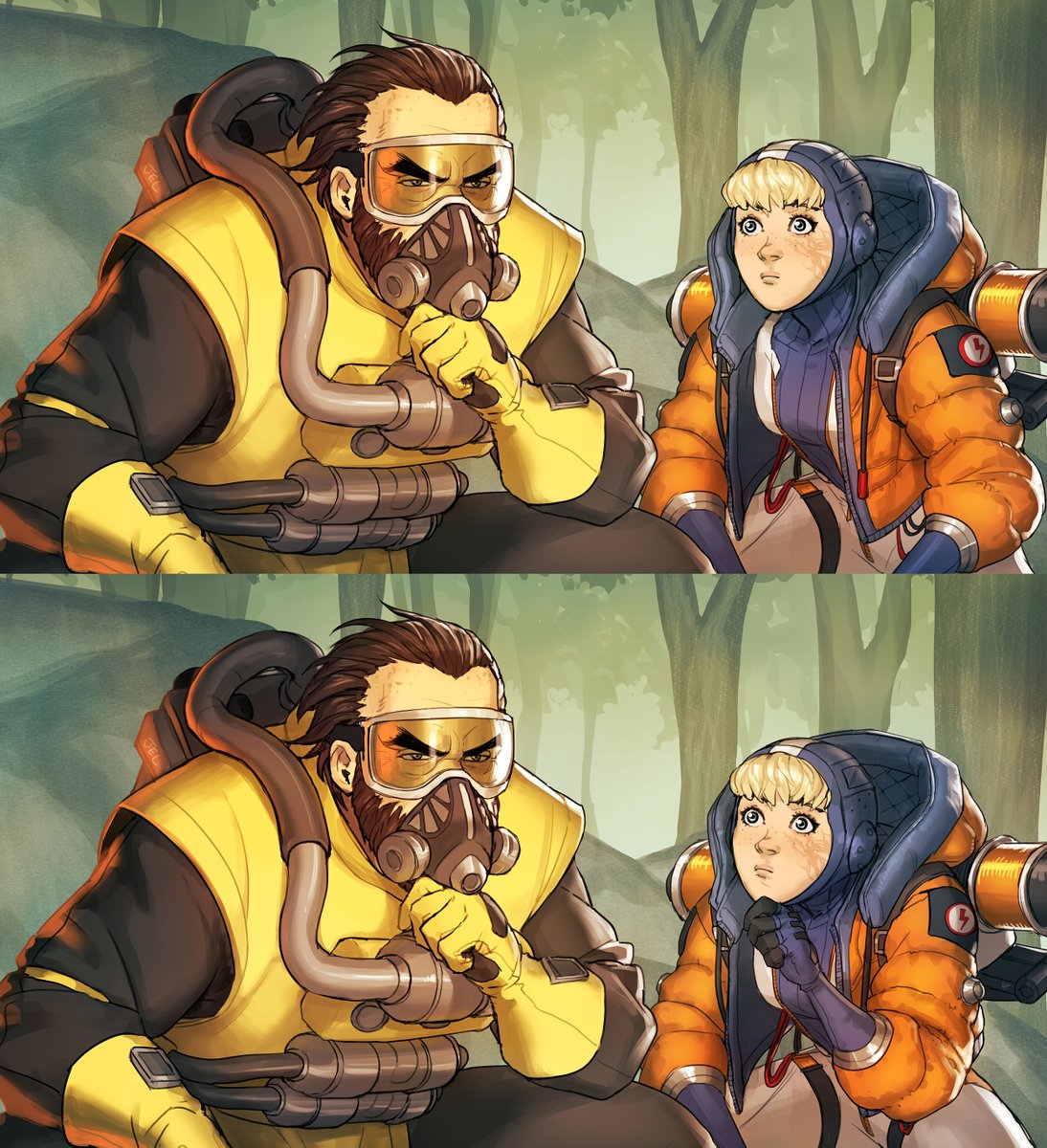 JEL on Twitter: "What would I do if I were me... #ApexLegends #Caustic # Wattson… "