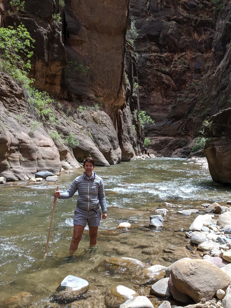 Hiked the Narrows today. Absolutely amazing!!