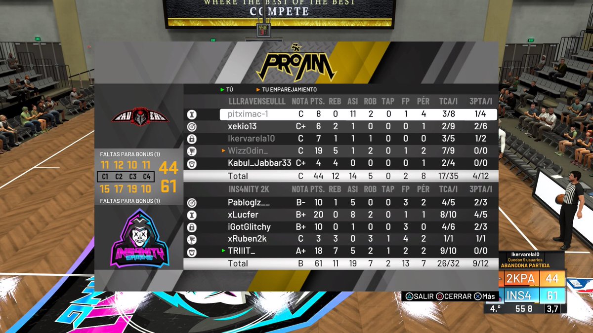 🌟| Jornada 8 <a href="/GreenLeague2k/">Green League</a> vs <a href="/EuRavens/">RavensEU</a>                                                   44-61✅