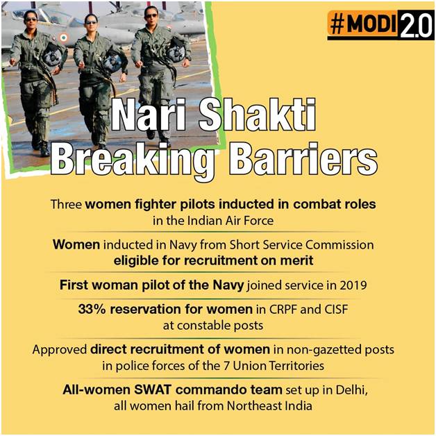 Nari shakti breaking barriers
#SashaktNari
#NariShakti
#WomenEmpowerment
#EmpowerWomen
#1YearofModi2