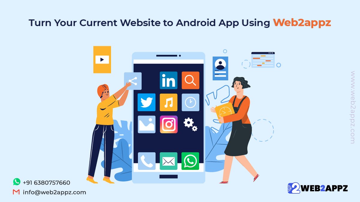 Web2Appz's tweet photo. Turn Your Current Website to Android App Using Web2appz

Convert Now: https://t.co/7xM7vNxxCD

#webtoapp #webtoappconverter #websitetomobileapp  #web2apk #web2app #MobileApp #startups  #business #entrepreneur #Trending #onlineappconverter #websitetoandroidapp https://t.co/zIEcE3hqD5