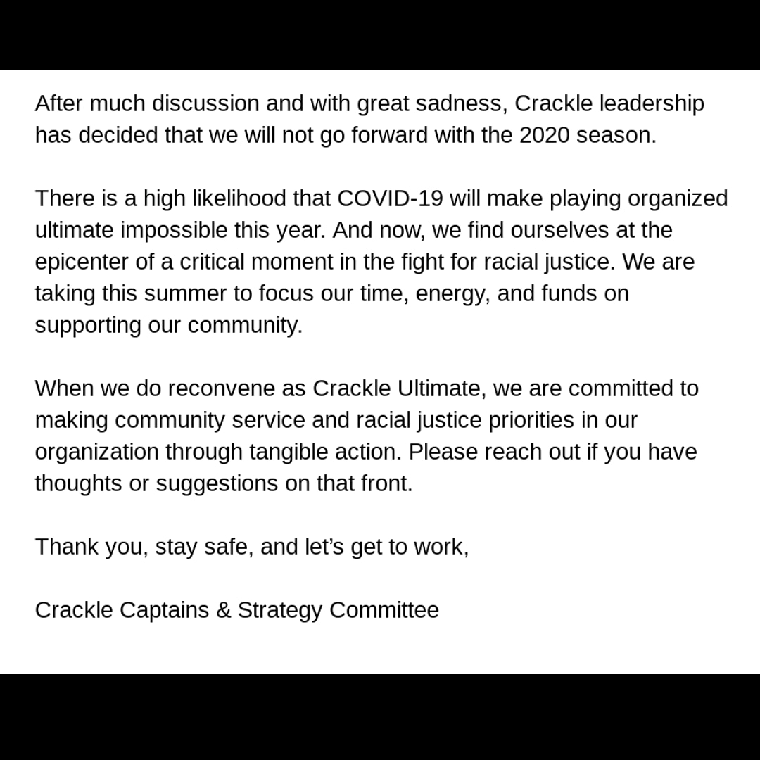 **Crackle 2020 announcement**