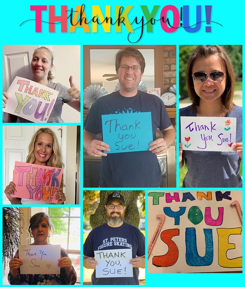 StPetersFSA's tweet photo. Sue Luebbers has served as our President from 2018-2020 and before that served as the Public Relations chair. On behalf of all the current board &amp; club members, we want to thank her for all of her service over the years. Sue, you will be greatly missed! #thankyou #spfsaproud https://t.co/gfEQfN2MB1