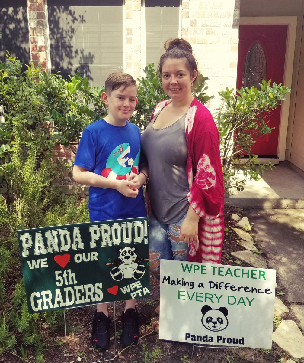 MrsMarez_PK's tweet photo. It's officially Summer, but we want to give a huge shout out to our WPE family for making us feel so loved & welcome!
We Are @HumbleISD_WPE Panda Proud! #BeTheLight @HumbleISD @HumbleISD_PREK #AdventuresInPreK #DigitalLearningGrads #PandaProud https://t.co/azgMWUoI6J