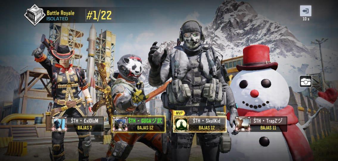 #CoDMobile | 🧨 ¡42 muertes! 🧨

Queremos felicitar a nuestra escuadra de BattleRoyale, ¡que la semana pasada se marcaron 42 muertes en un torneo! 😱

¿Conoces a otro equipo que haya hecho más muertes? 👀