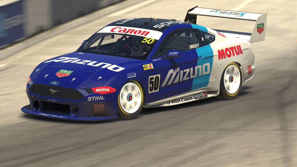 We retire the <a href="/CORTSupercars/">CORT drivefirst.org Supercars Championship</a> for the rest of the year tonight. @Bigbomer88 won by a nice 0.069 seconds after passing Johnny Eckert at the line, and <a href="/BullManUGA/">Patrick Lindsey</a> finsihed a disappointing 8th.