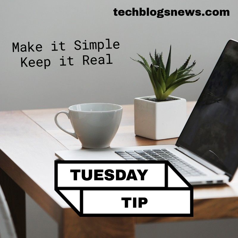 TechBlogs8's tweet image. #TuesdayThoughts
#tuesdaytip