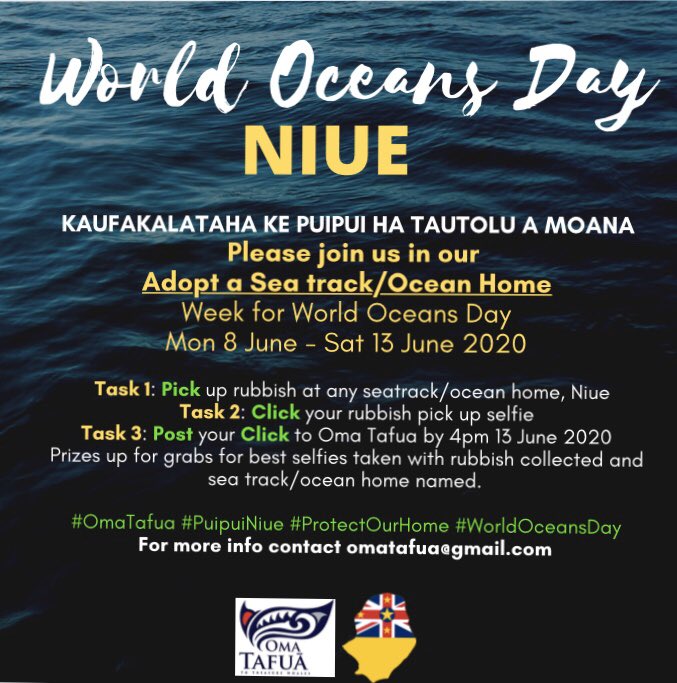 Protect what we love; Protect our Oceans. #omatafua #ProtectOurHome #WorldOceansDay2020 #WorldOceansDay
