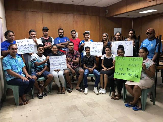 USPSA_'s tweet photo. Our USP Labasa and USP Samoa Campus Students Showing support for #VC_PAL #RemoveWinston #StandWithPal
@FBC_News @fijitimes @IBIupdate @sun_fiji @fijivillage https://t.co/Z7D08T8lIo