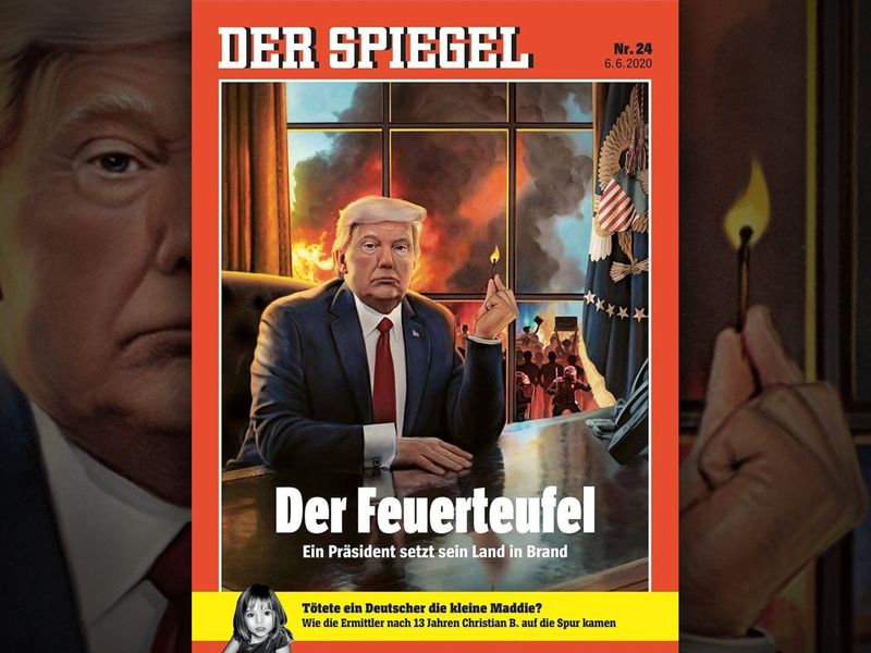 Germany’ Leading News magazine; Cover--PIC EaCeEzoXsAAXSmZ