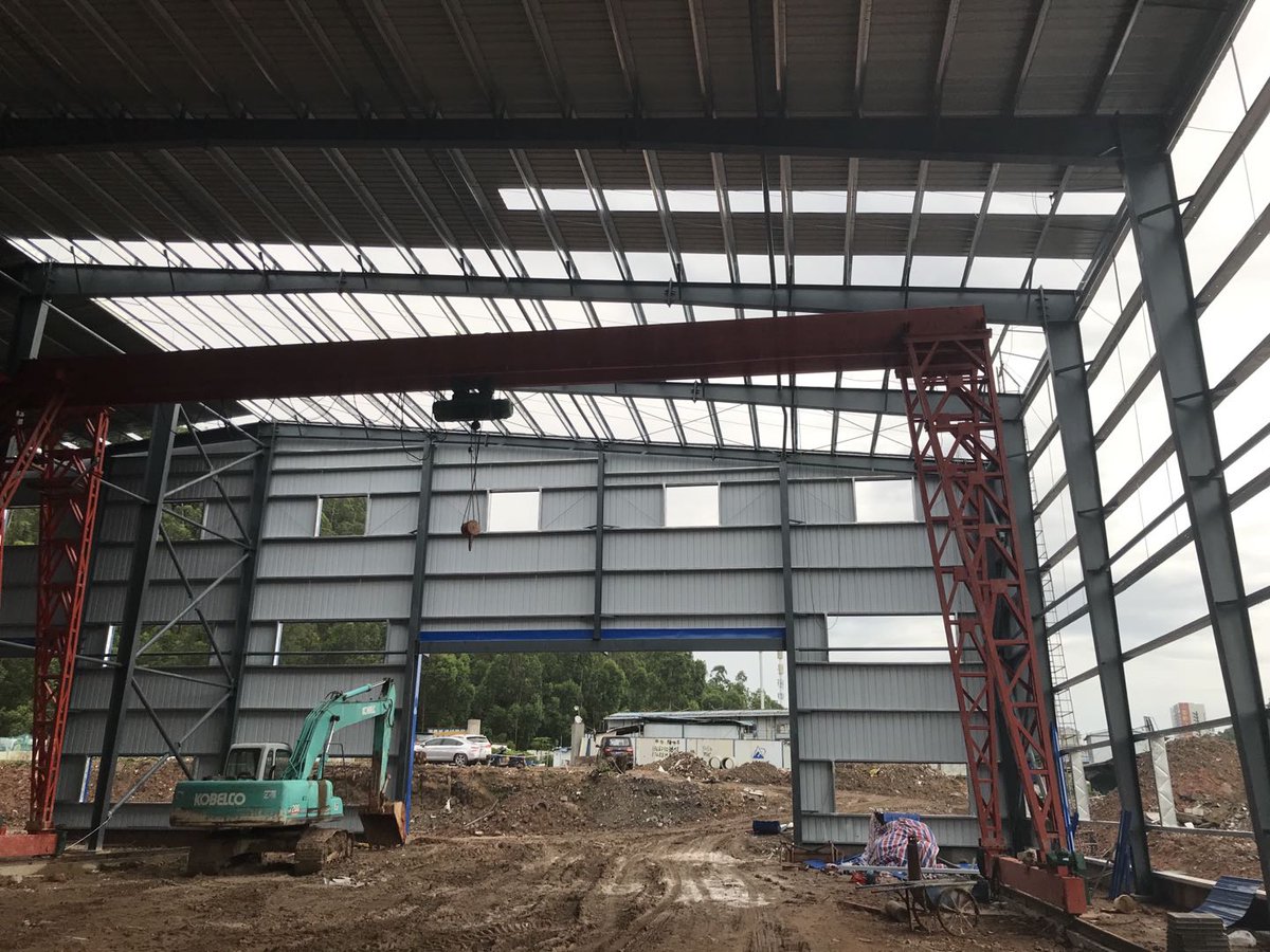 junyousteel's tweet image. 300ton steel structure warehouse
Wall and roof cladding installation on going
P:+ 86 13535848691(WhatsApp/Wechat)
E:sue.hsu@tpa-prefabhouse.com
#steelstructure #steelstructurewarehouse #steelstructureworkshop #steelstructurebuilding
#steelstructureshed #steelstructureconstruction