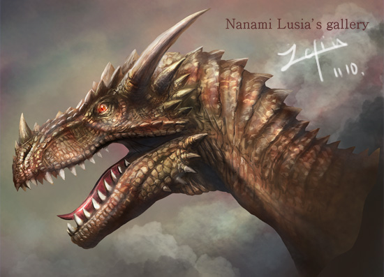 Tweets Populaires七海ルシア ドラゴンイラスト集2巻制作中 1巻の通販はちょっとまってネ 1 Whotwi Analyse Graphique Twitter