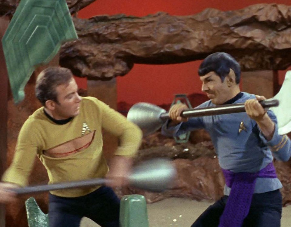 all romantic tropes lead back to spirk and i'm emotional about it