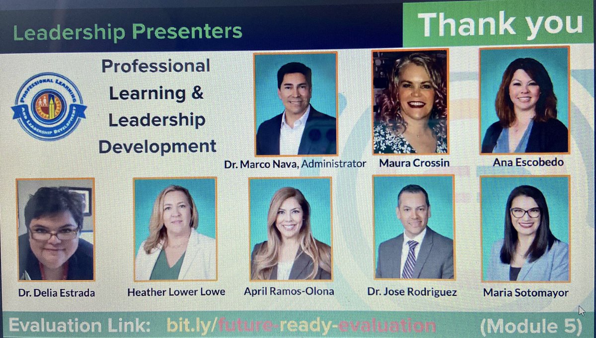 So proud of our PLLD Team on a successful presentation for the LAUSD Future Ready Module 5  on Leadership. #PLLDempowers <a href="/JoseRod27945206/">Jose Rodriguez</a> @anaesc72 <a href="/davalos_ileana/">Ileana Davalos</a> @MaldonadoLAUSD <a href="/AustinLASchools/">Austin Beutner</a> <a href="/LASchools/">Los Angeles Unified</a> <a href="/MSotomayor1/">@Mtmay</a> @Marco34175625 <a href="/motherofchips/">Maura C</a> <a href="/hlowerlowe/">Heather</a>