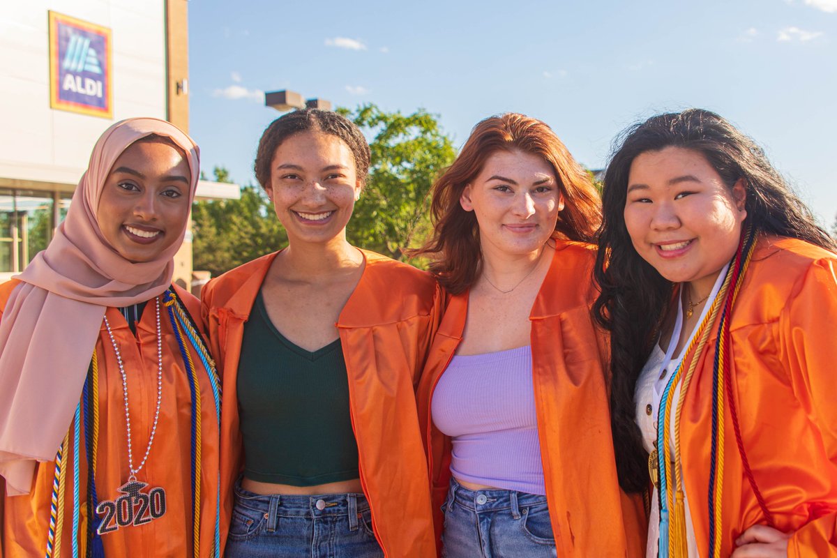 Hayfield Senior Parade 6/7/20.   We tried to image everyone, but one of us is pretty young and other is very old - and the cars moved.  More  at  hayfieldpictures.com