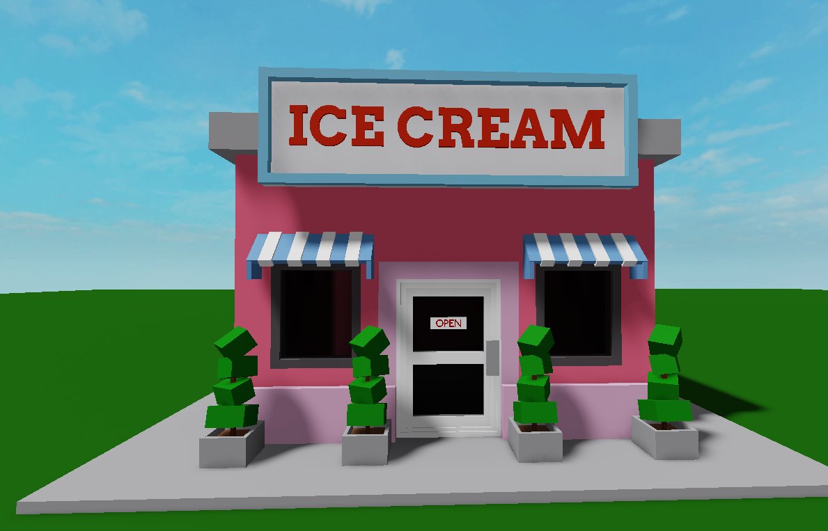 Roblox Ice Cream Shop