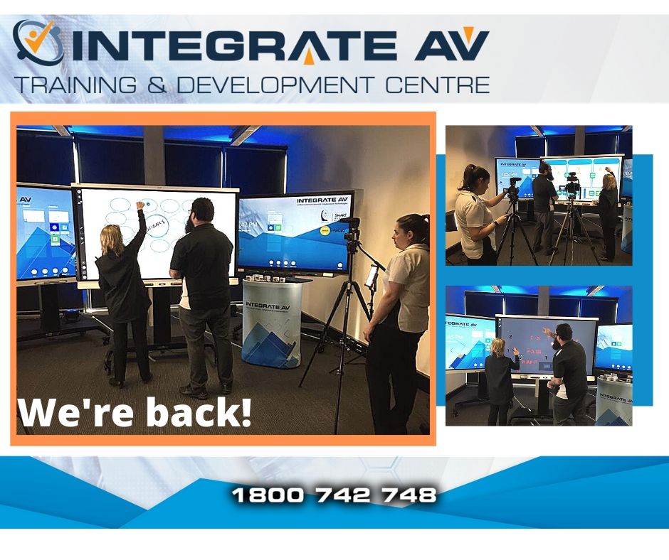 Integrate_AV's tweet photo. It’s great to see the team back in the office and out visiting schools once again! #iAVeducation https://t.co/GeJM3uGwD1