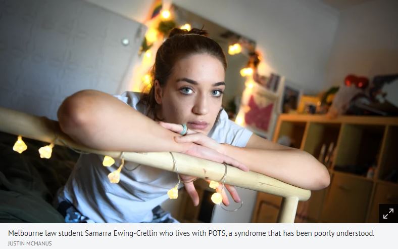 MonashSTM's tweet image. Breakthrough by Prof Sam El-Osta's @MonashDiabetes group in fainting syndrome (#POTS) impacting girls and women smh.com.au/national/break… via @smh @MonashUni