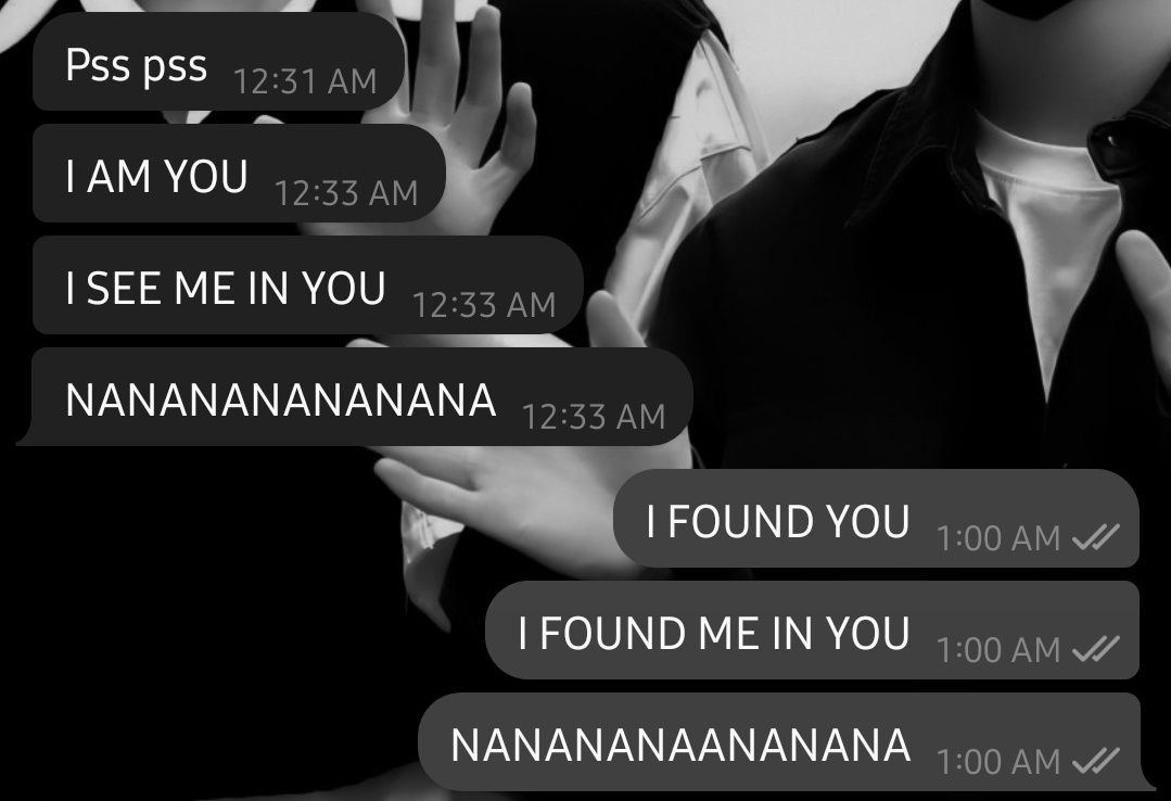 O Nanako é tudo pra mim, blz.
