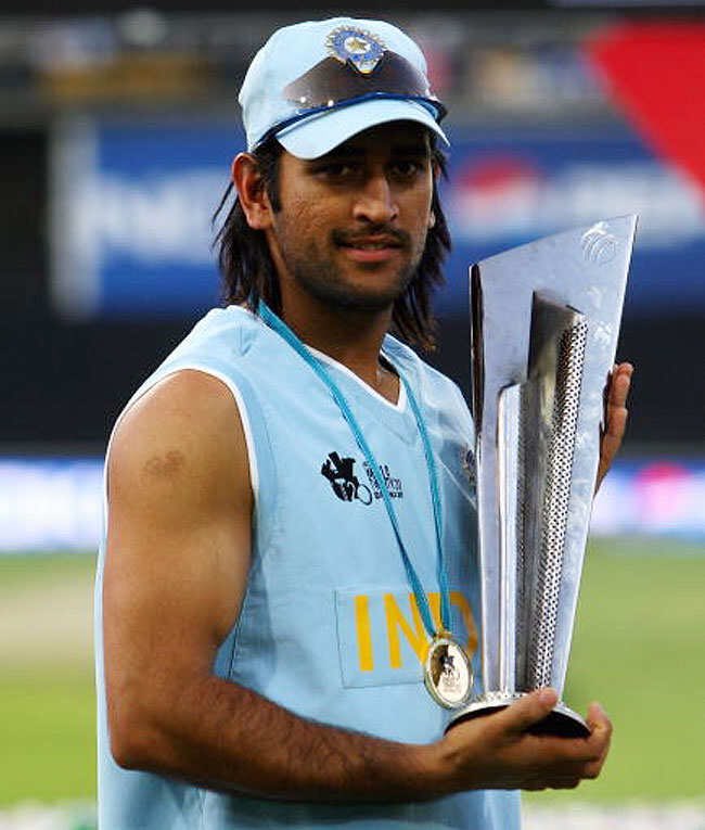 Blessed with the rare equanimity of viewing cricket as a sport and not a matter of life and death,  @msdhoni’s calling card was composure, especially under pressure. The 2007 World T20 triumph catalysed the stirring captaincy saga of a leader who talked through his deeds.