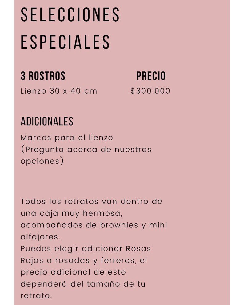 rebecabarrosp's tweet photo. Precios de retratos en lápiz negro🤗 https://t.co/lgbvPLJlP5