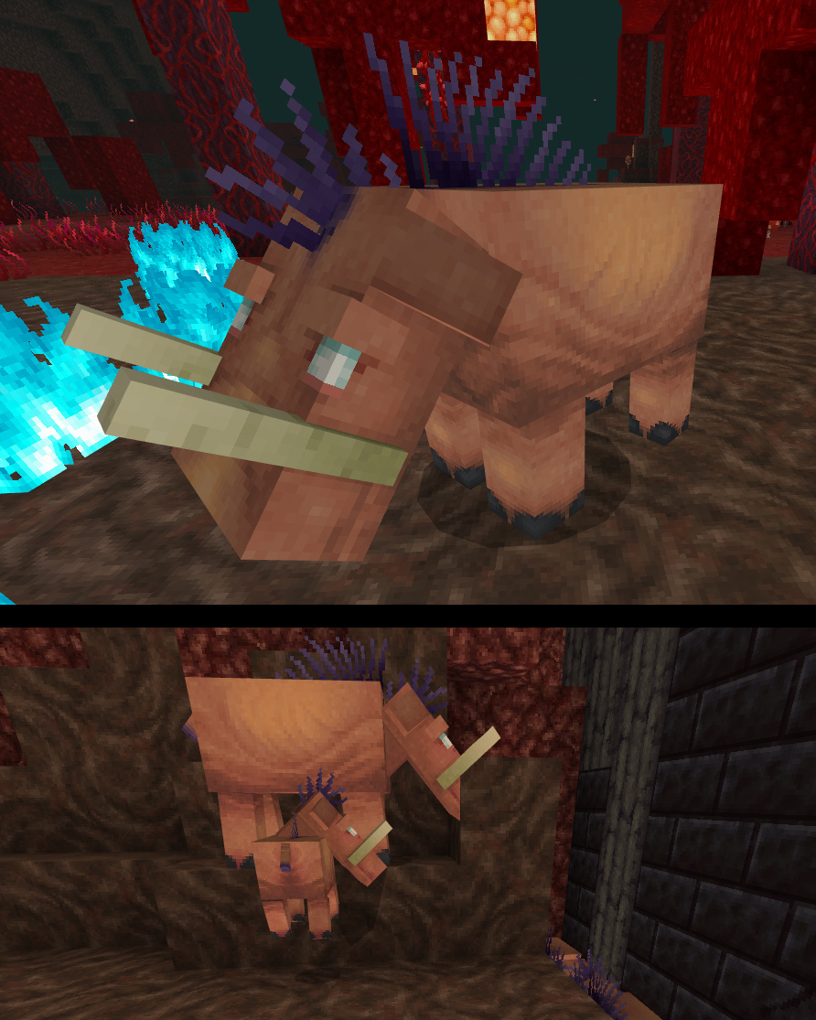 Eleazzaar Finished The Hoglin Today For Lithos I Guess The Zoglin Will Be Tomorrow